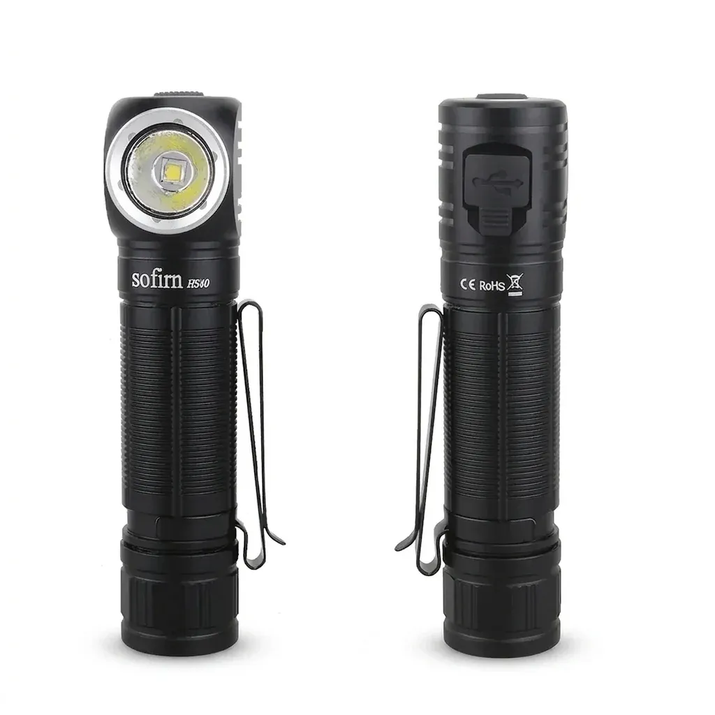 פנס ראש Sofirn HS40 שחור נטען