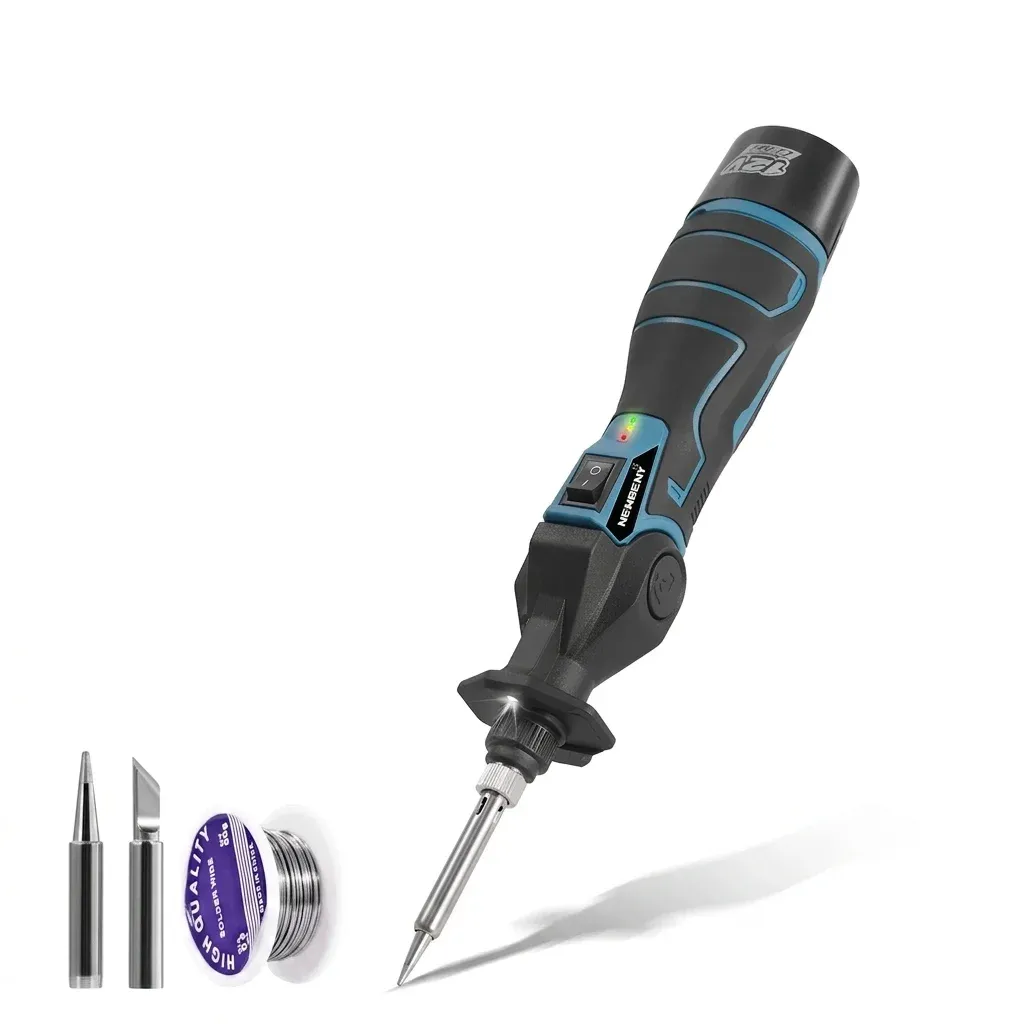 Kompakter 12V-Lötkolben mit Zubehör