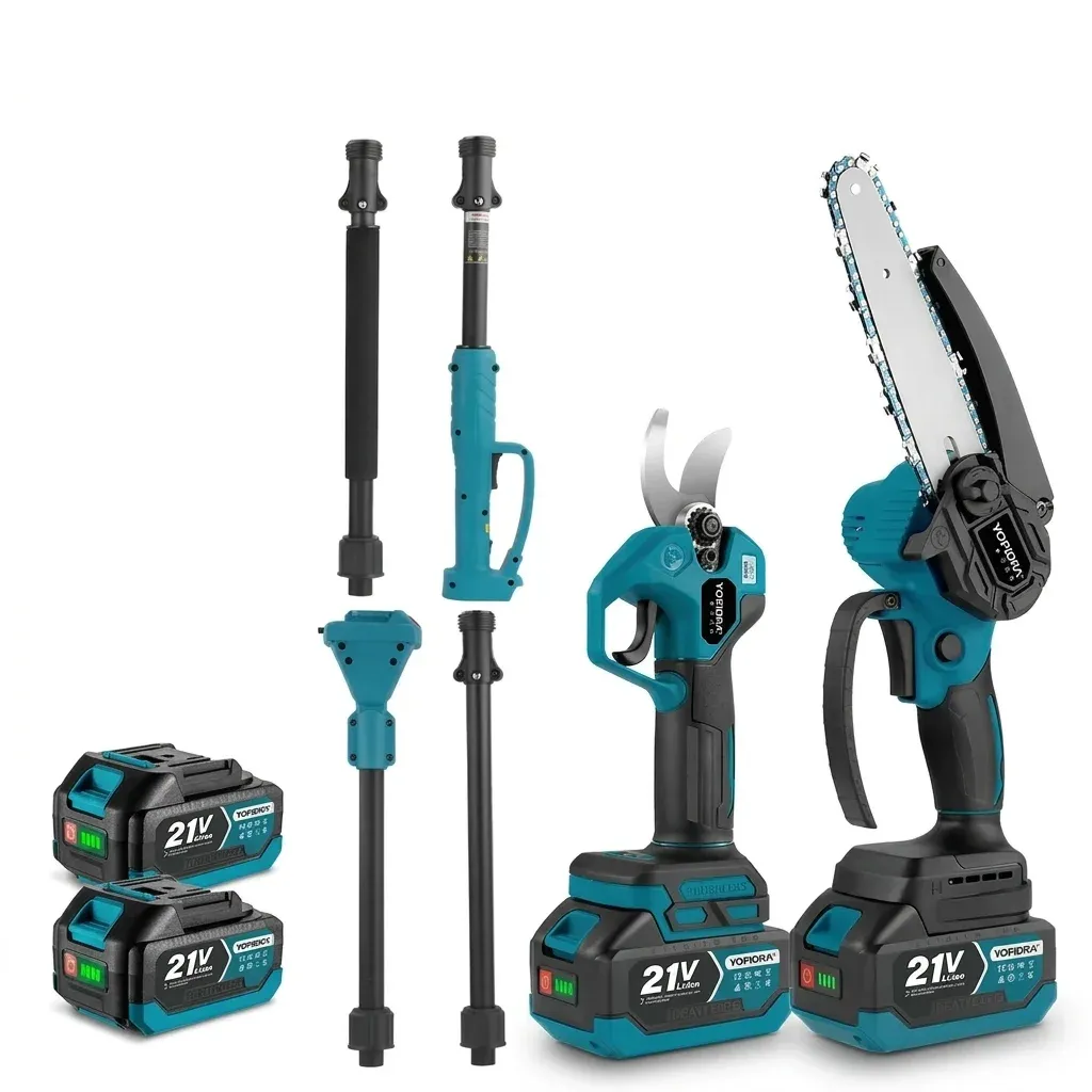 YOFIDRA Teleskop-Astsäge mit Akku