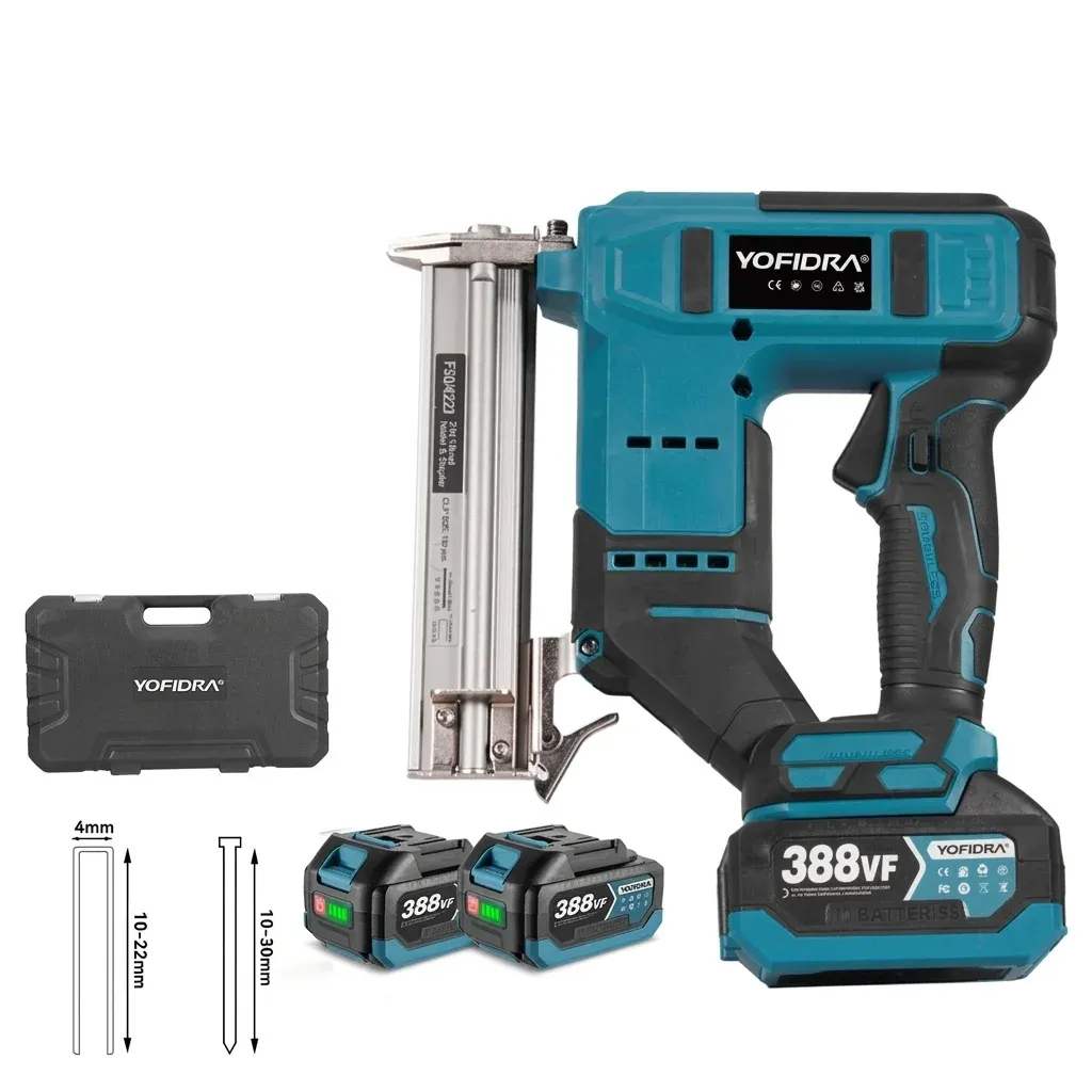 YOFIDRA Akku-Nagler und Tacker Set
