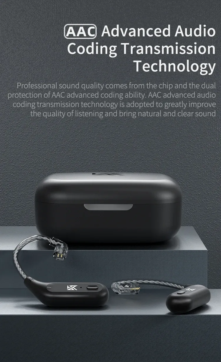 KZ AZ09 Bluetooth-Adapter für In-Ear-Hörer