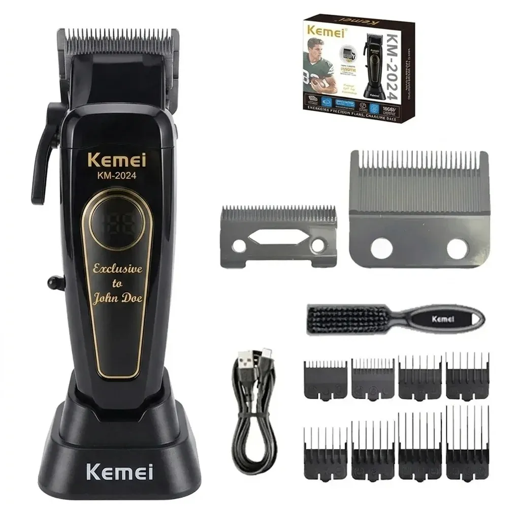 Kemei KM-90-4 Haarschneider mit Zubehör