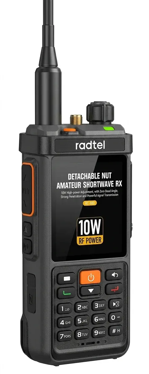Radtel RT-880 Mehrband-Handfunkgerät Studiofoto