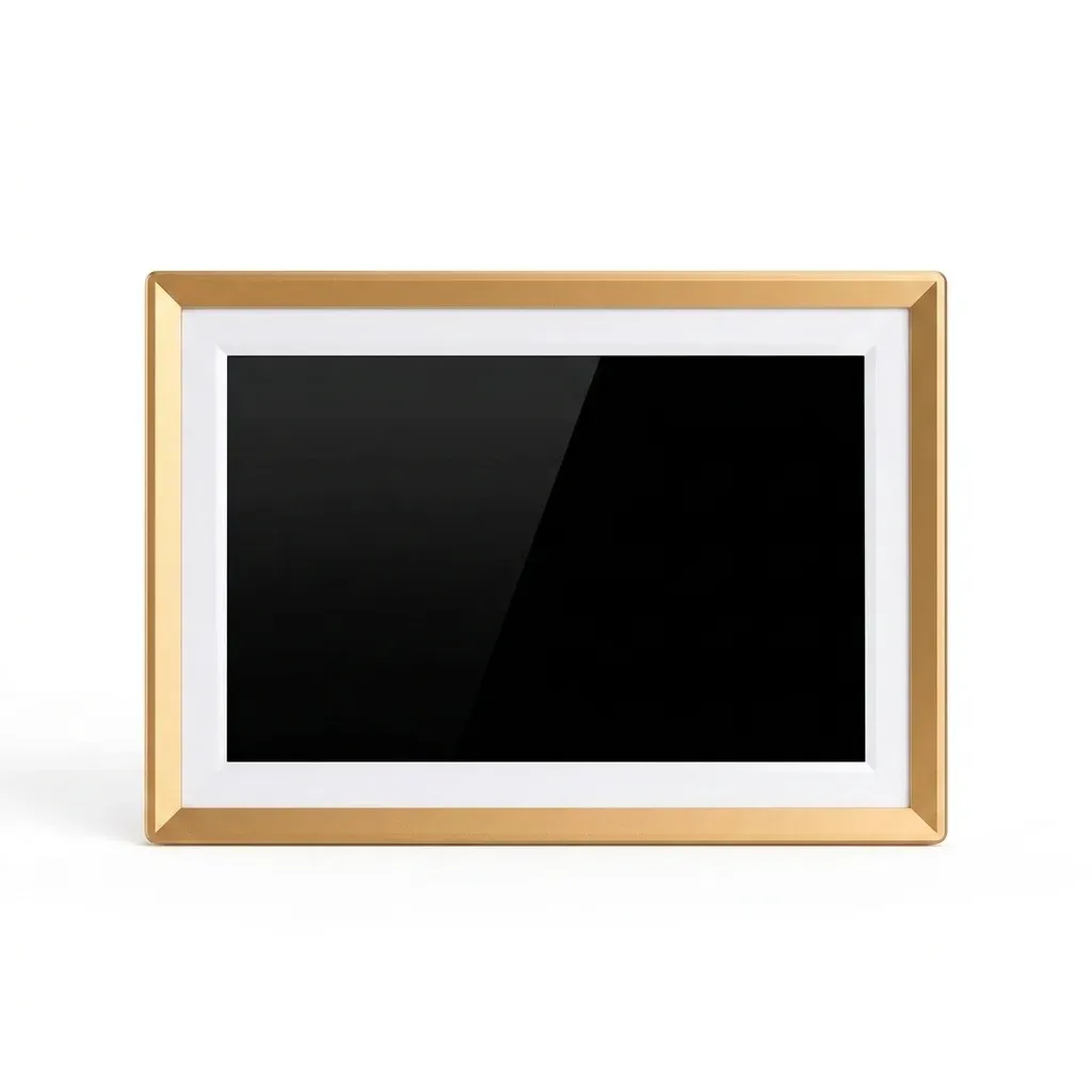 ARZOPA D10 goldener digitaler Bilderrahmen