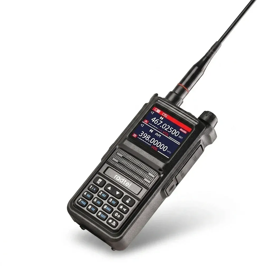 Radtel RT-470X Mehrband-Handfunkgerät frontal