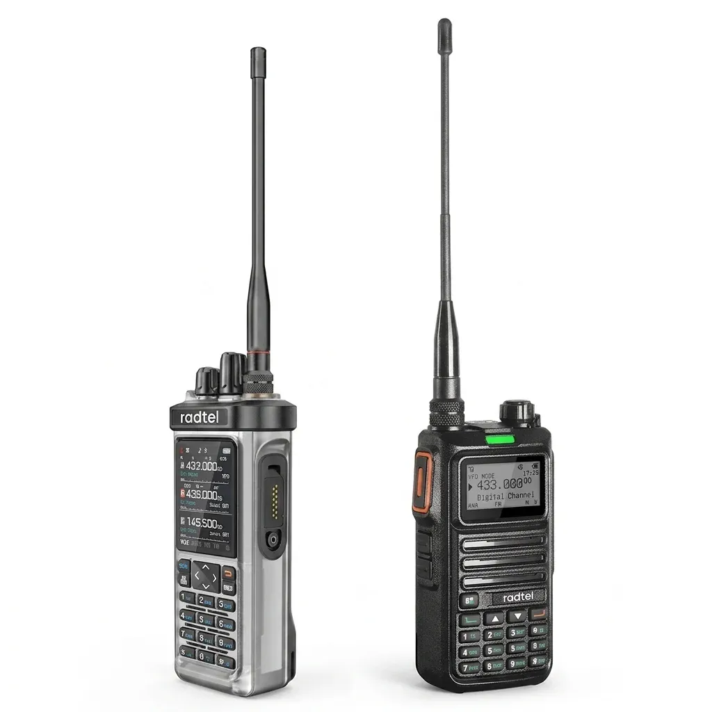 Radtel RT-950 Pro Funkgeräte im Studio