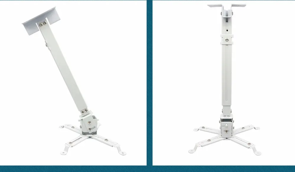 Universelle Projektor-Deckenhalterung aus Metall mit Verstellarmen