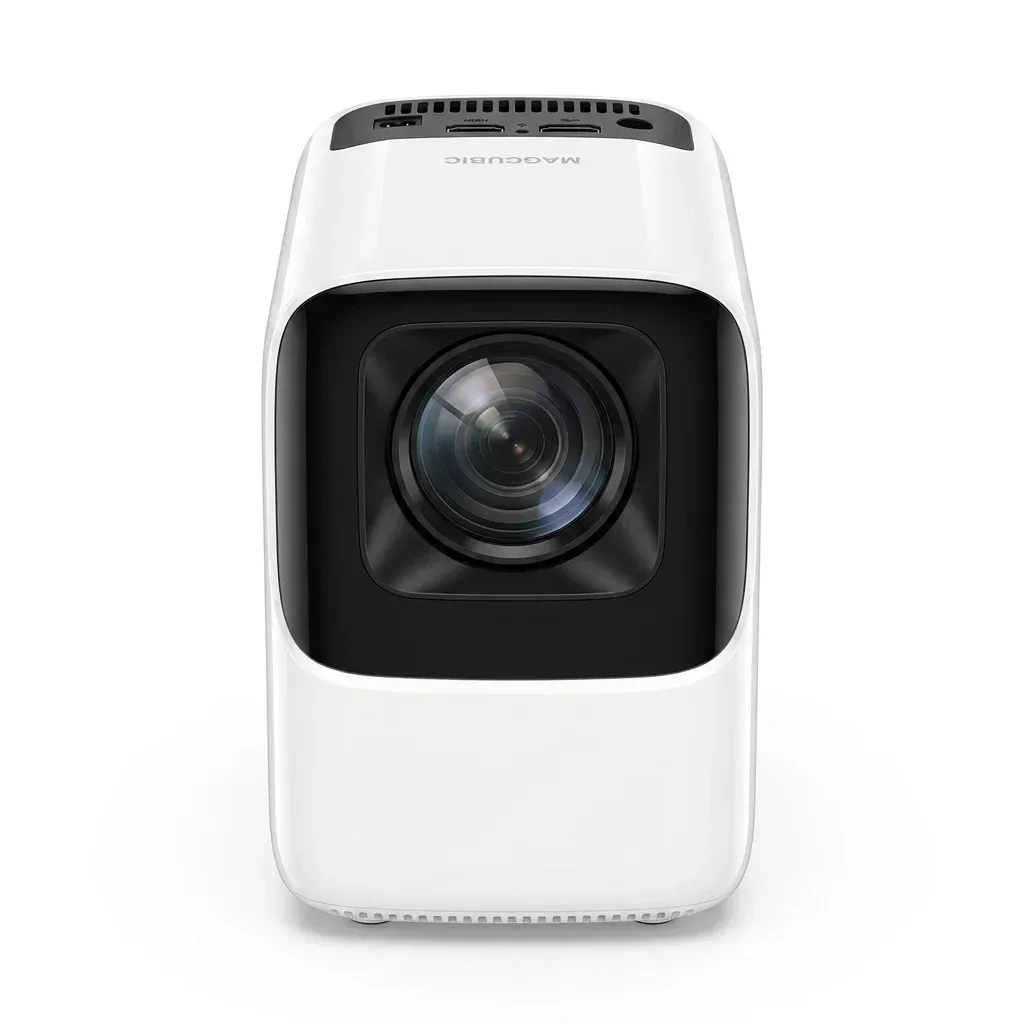 Magcubic HY310 Mini-Projektor in Weiß