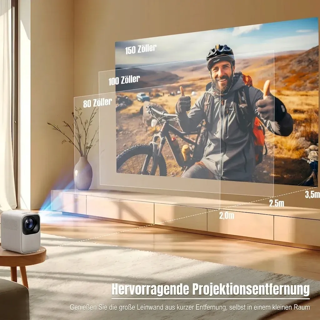 Magcubic L018 Android-Projektor 1080p Autofokus