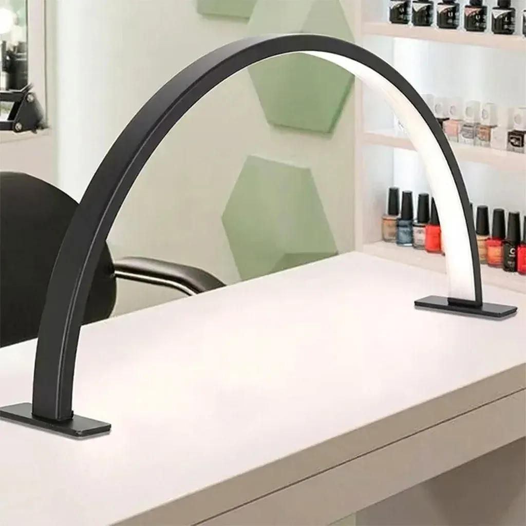 U-förmige LED-Schreibtischlampe mit USB-Anschluss