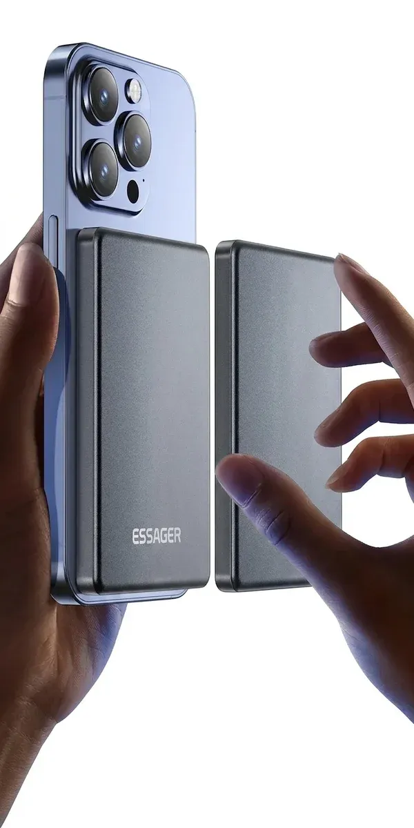 סוללת גיבוי מגנטית דקה של Essager