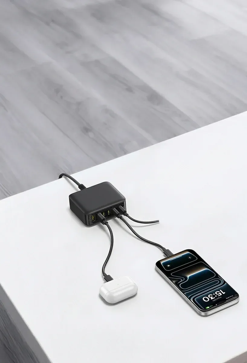 Baseus 120W Desktop-Ladegerät mit 6 Ports