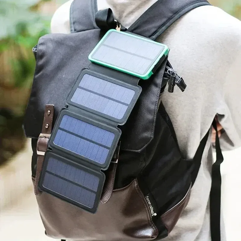 Lenovo Solar-Powerbank 120W mit Taschenlampe