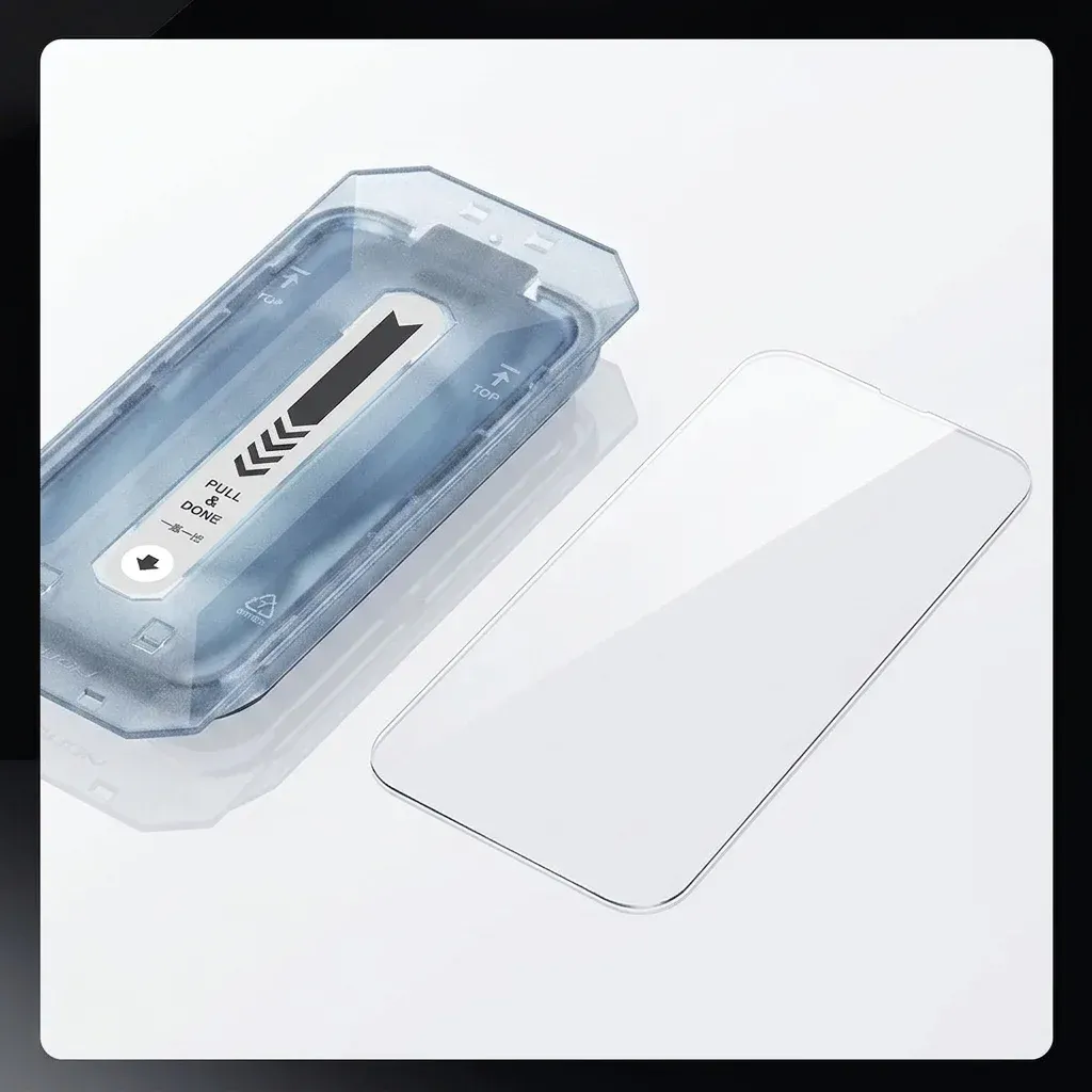 NILLKIN Panzerglas mit blauem Montagewerkzeug