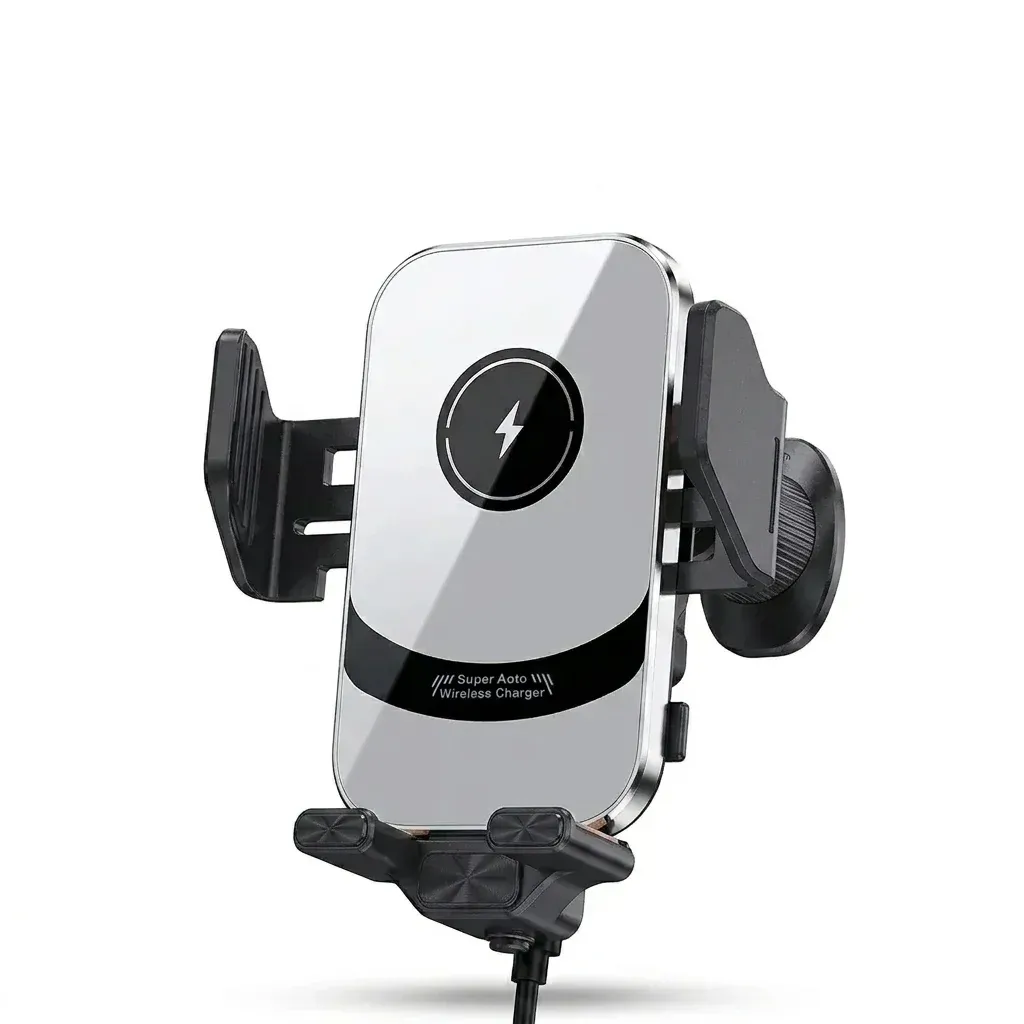 UYUXIO kabellose Auto-Ladehalterung in Silber