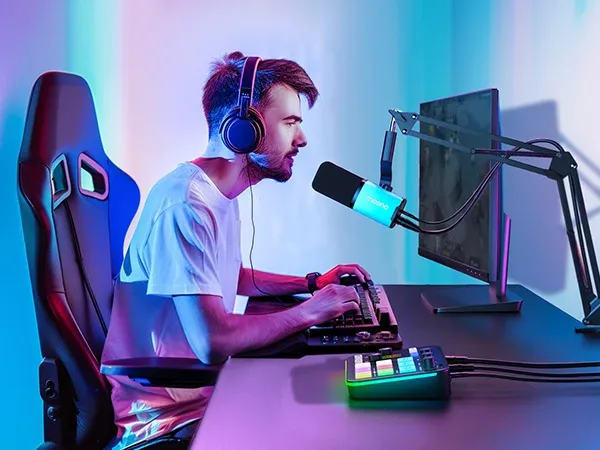 MAONO G1 NEO Gaming-Audio-Mixer mit XLR und RGB