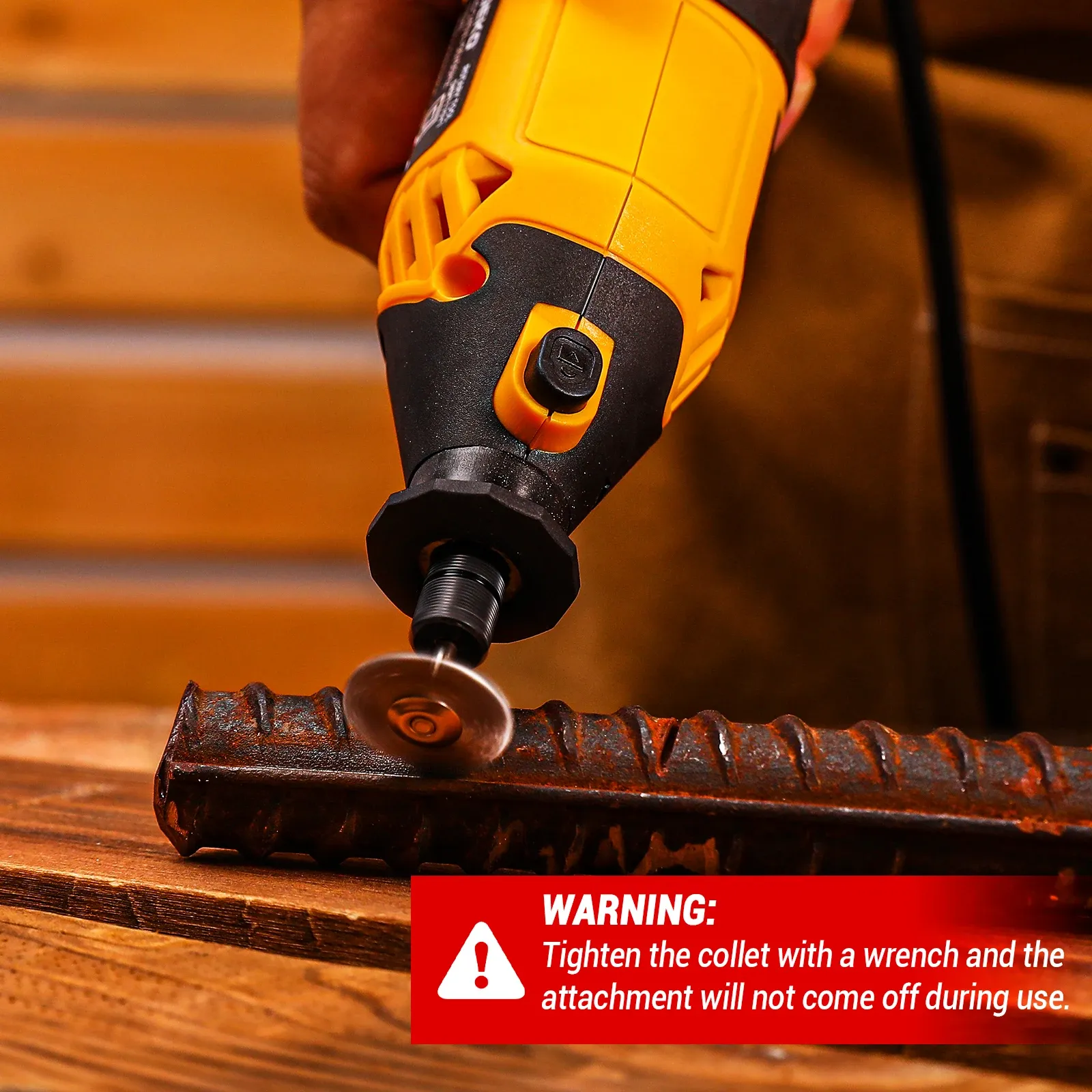 DEKO Netz-Rotationswerkzeug-Set mit 127 Zubehörteilen