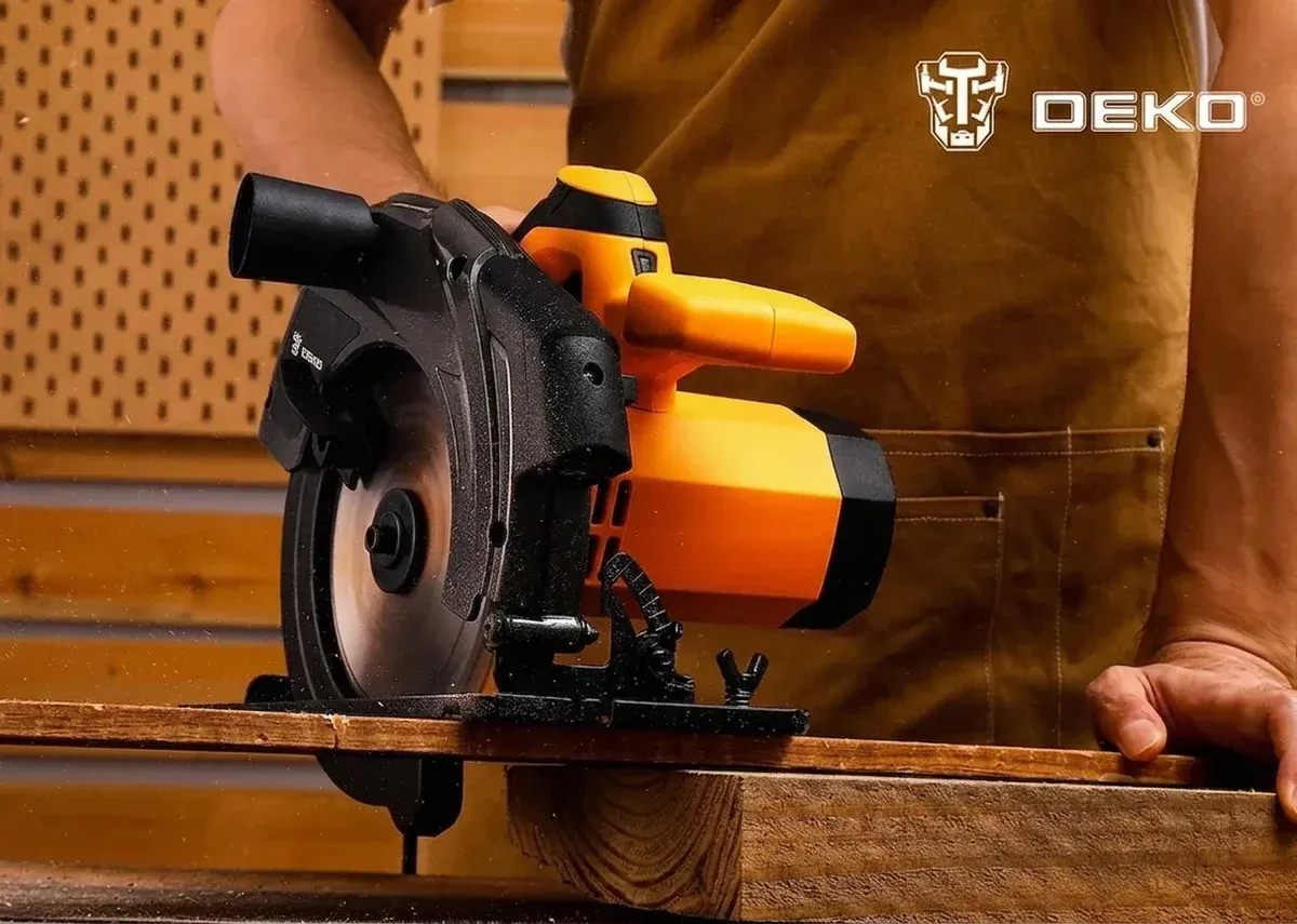 DEKO 185-mm Netz-Kreissäge freigestellt