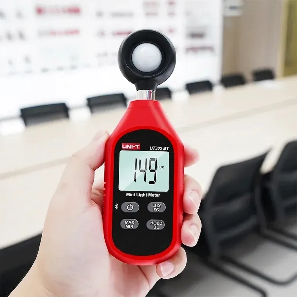 UNI-T UT383BT Bluetooth-Luxmeter rot