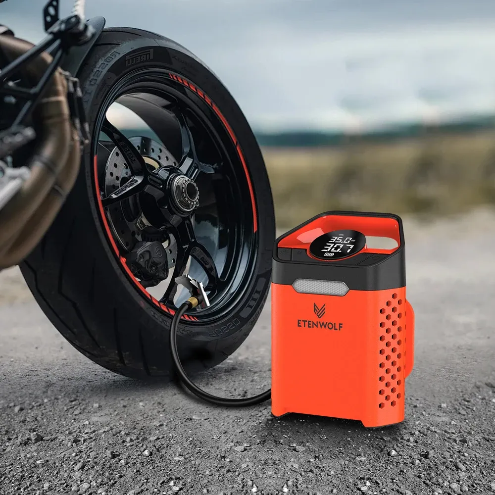 ETENWOLF ZEPHYR V3 mobiler Reifenkompressor