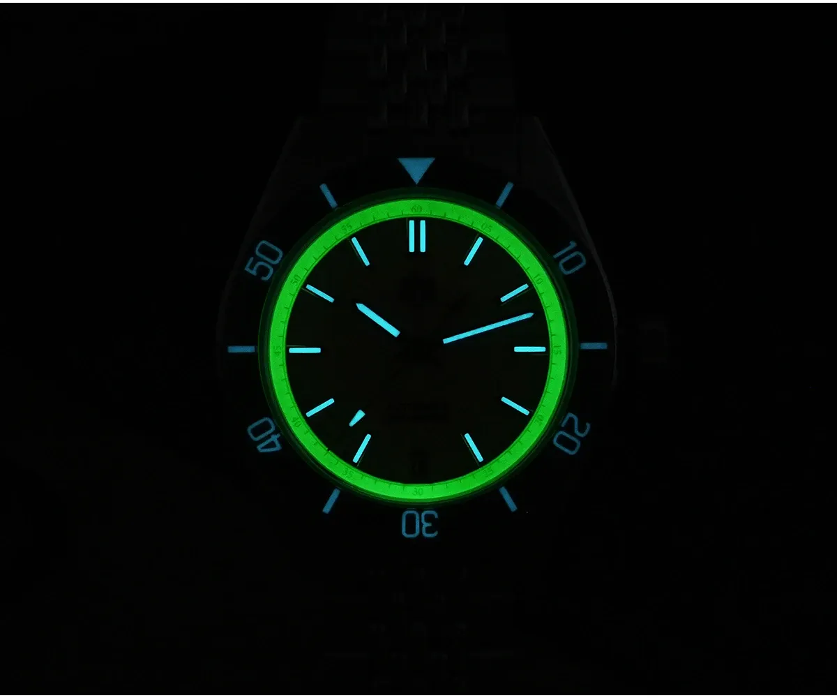 San Martin GMT-Sportuhr 39,5 mm mit Saphirglas