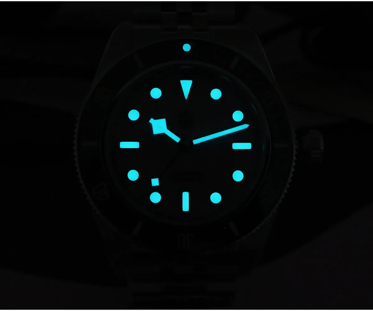 San Martin 40 mm Pink Diver-Automatikuhr mit Saphirglas