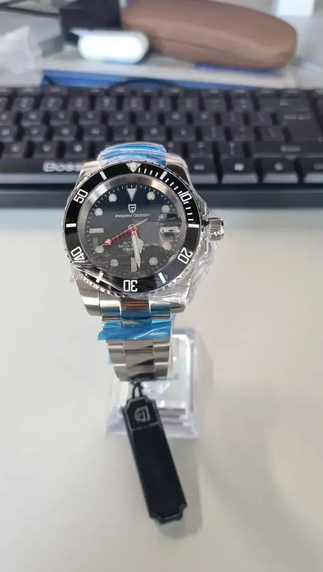 PAGANI DESIGN PD1661 Automatik-Taucheruhr 40 mm mit Saphirglas