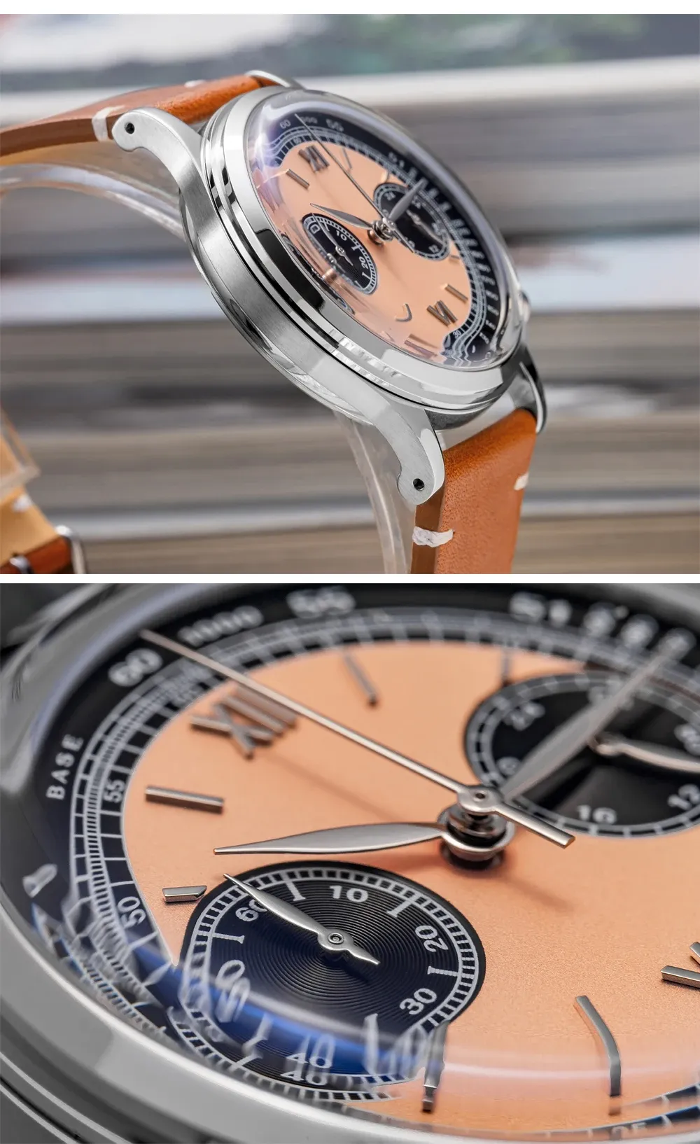 ADDIESDIVE 38-mm Quarz-Chronograph aus Stahl mit 100 m Wasserschutz