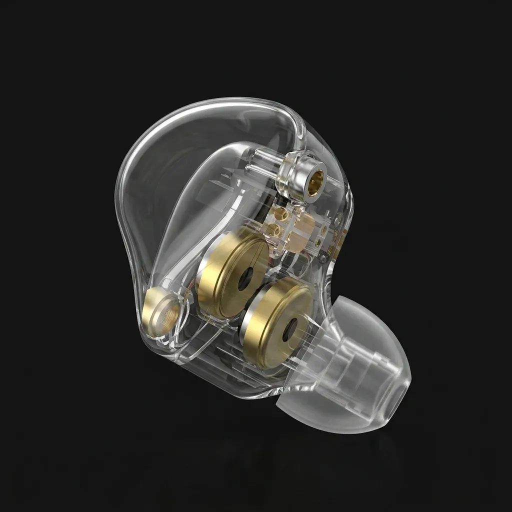 KZ Castor Pro In-Ear-Monitor transparent
