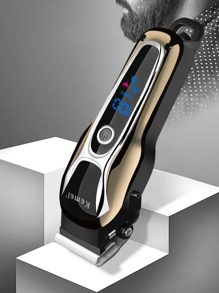 Kemei KM-1990 kabelloser Haar- und Barttrimmer