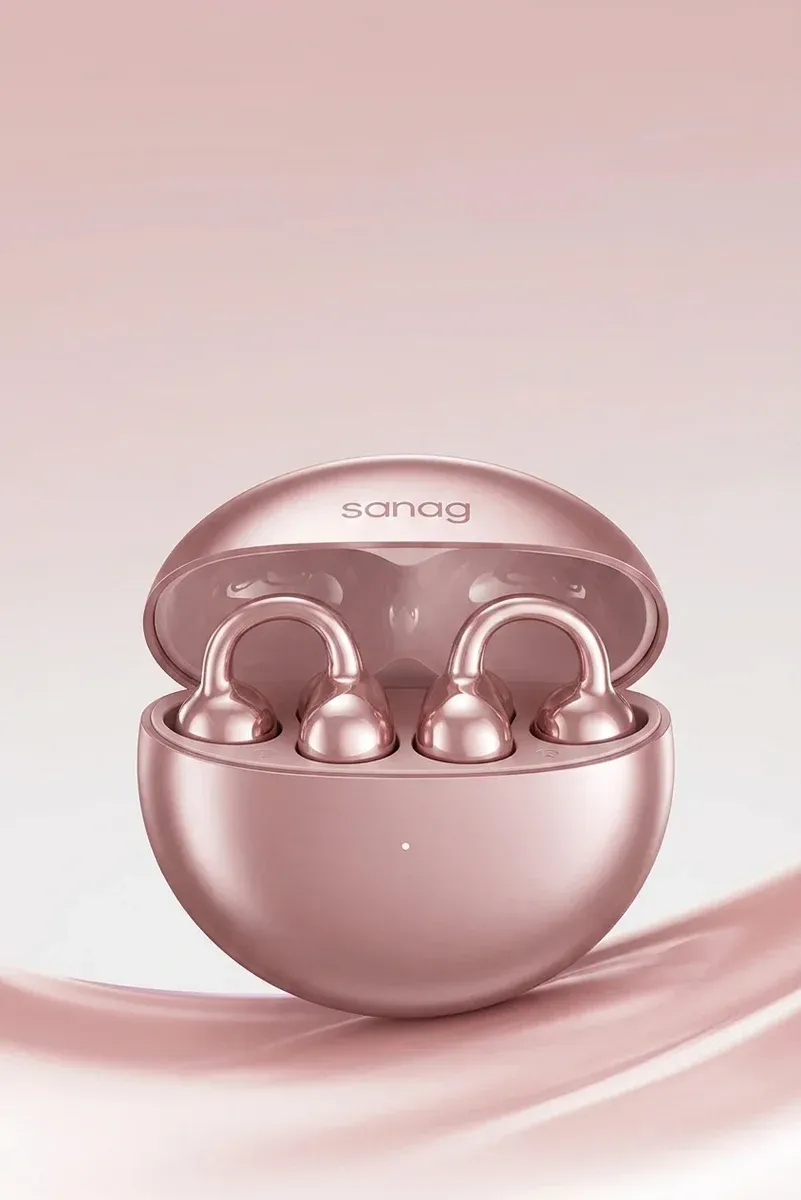 Sanag S6S Pro Clip-Kopfhörer in Roségold