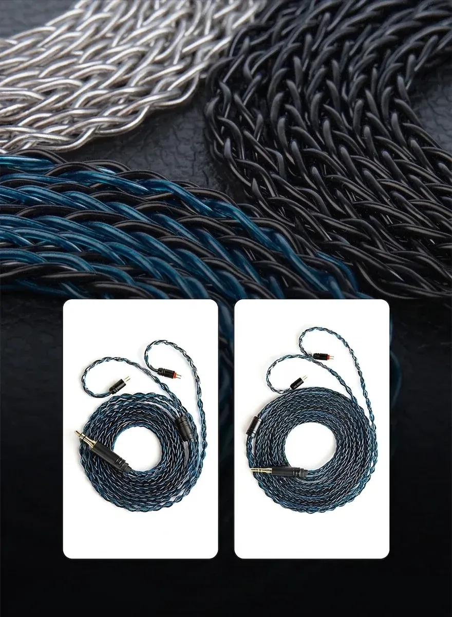 Versilbertes KBEAR ST12 In-Ear-Kabel