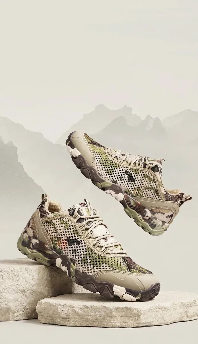 HUMTTO Herren-Hikingschuhe mit Mesh-Sohle