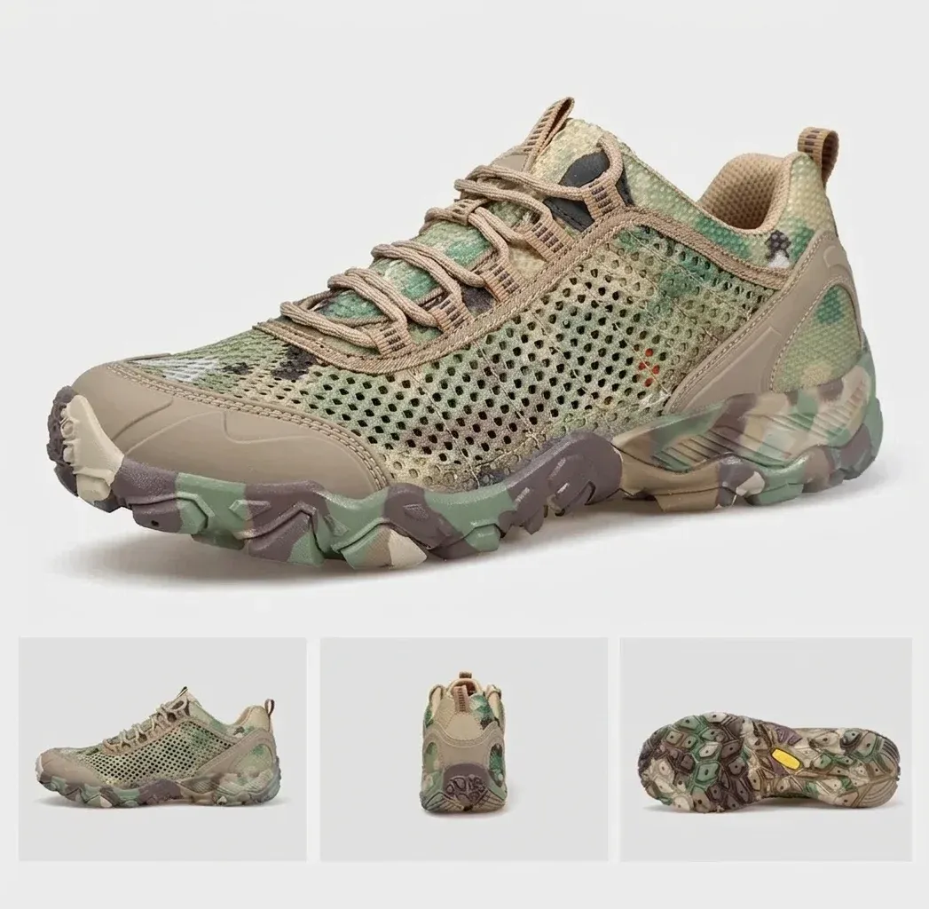 HUMTTO Herren-Hikingschuh in Camouflage