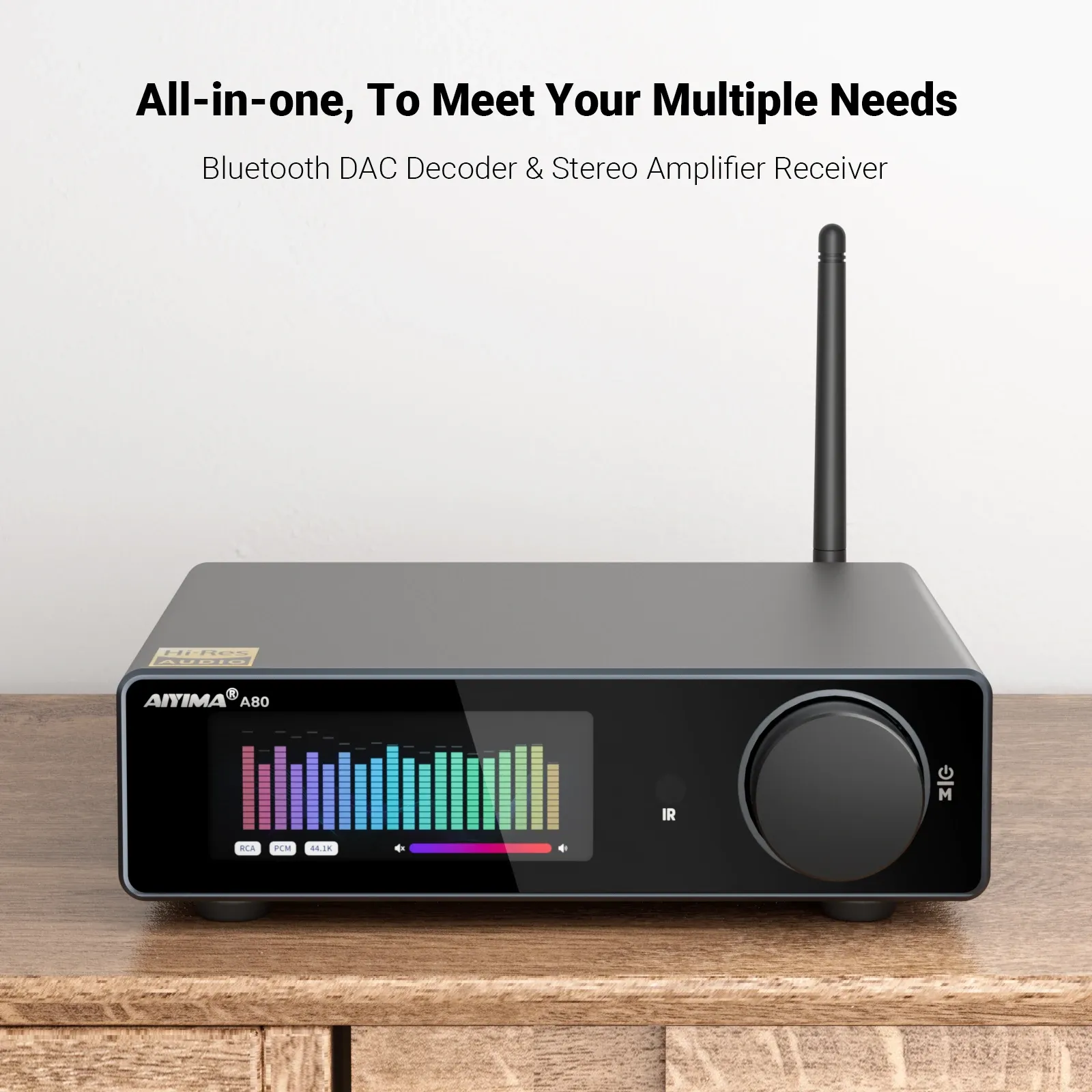 AIYIMA A80 Bluetooth-DAC-Verstärker mit TPA3255