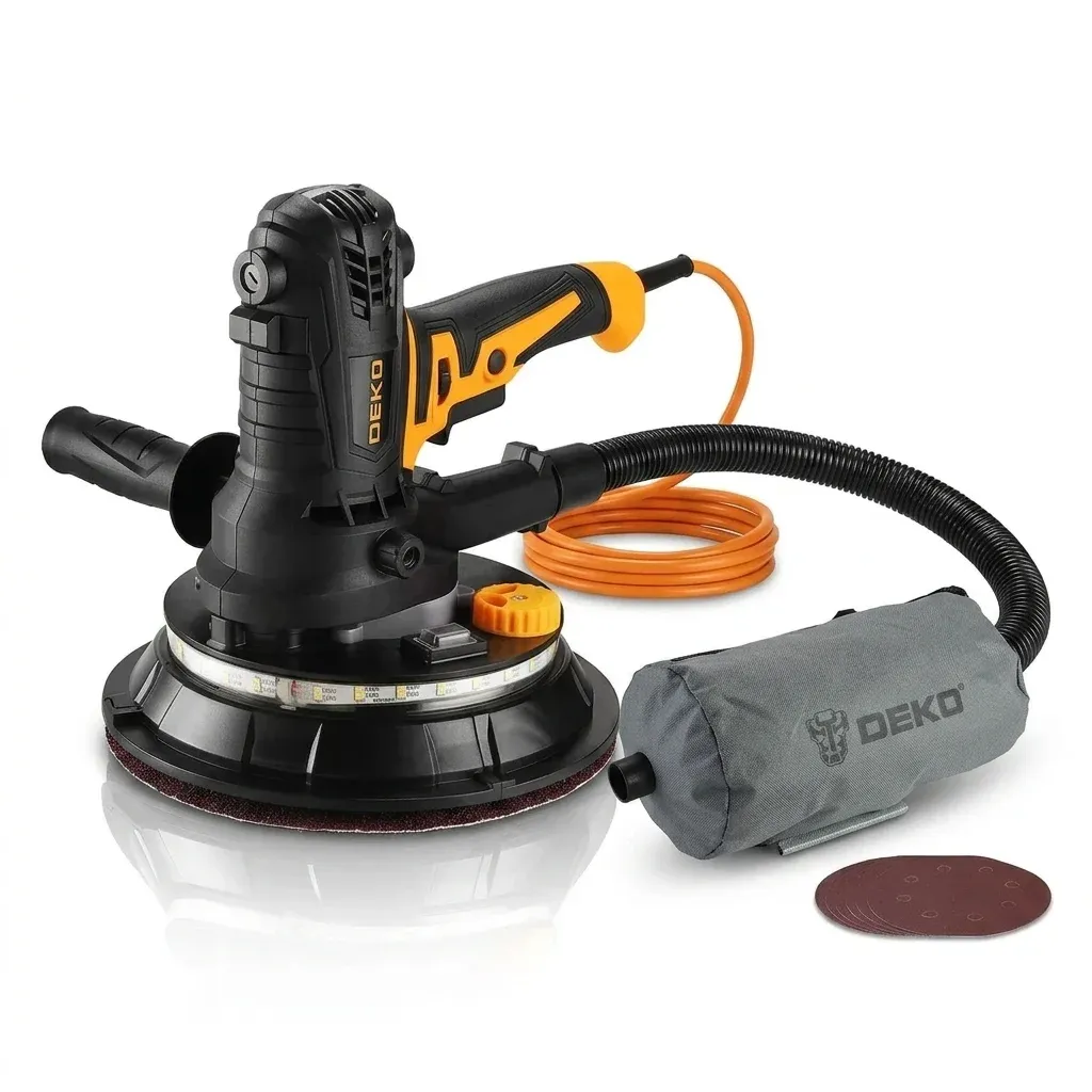 מלטשת קירות DEKO עם שק אבק