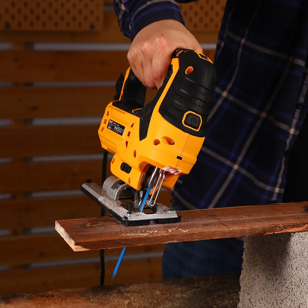 DEKO DKJS80XL100 Stichsäge 220 V mit Laser und Führungsschiene