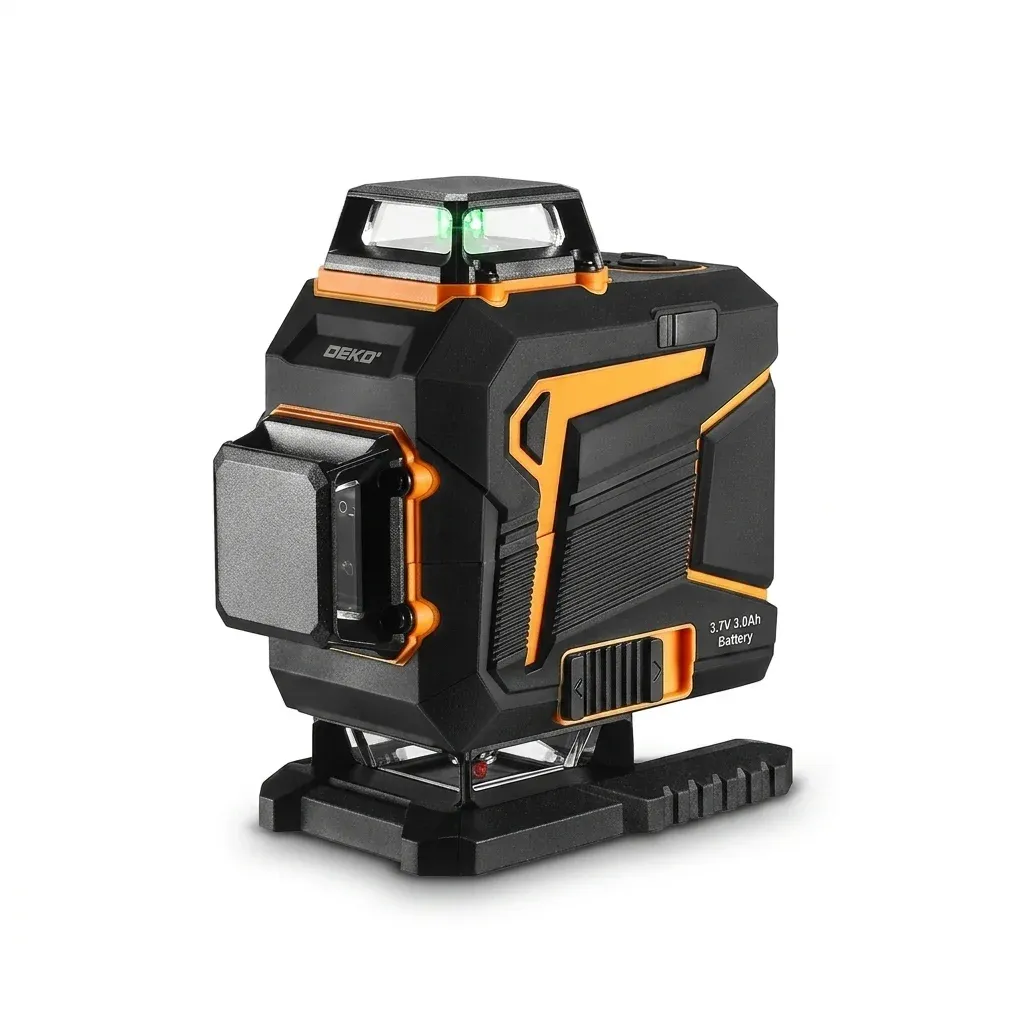 DEKO לייזר קווי 4D עם חצובה