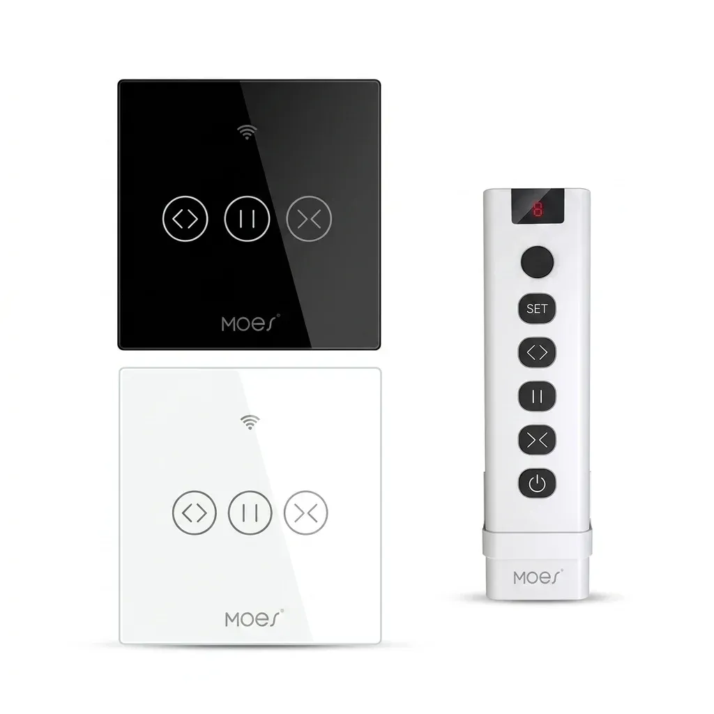 MOES Rollladen- und Vorhangschalter mit Fernbedienung