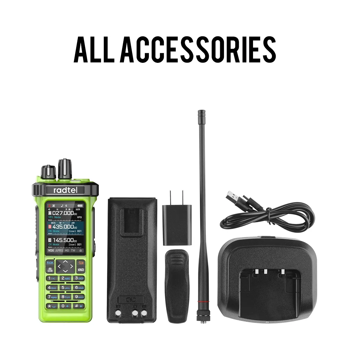 Radtel RT-950 PRO Mehrband-Handfunkgerät mit GPS und APRS