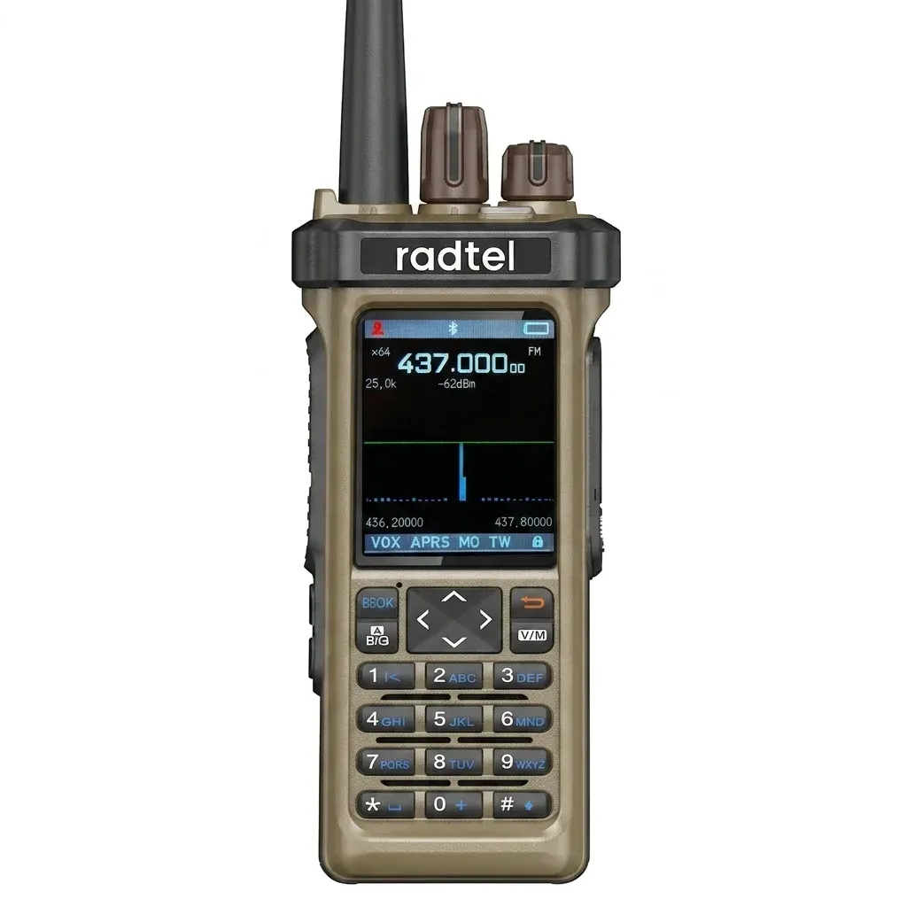 Radtel RT-950 Pro braunes Handfunkgerät