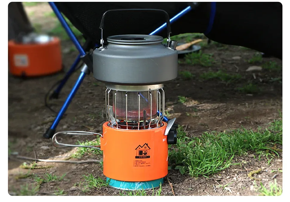 WESTTUNE 2-in-1 Outdoor-Gaskocher mit Heizfunktion