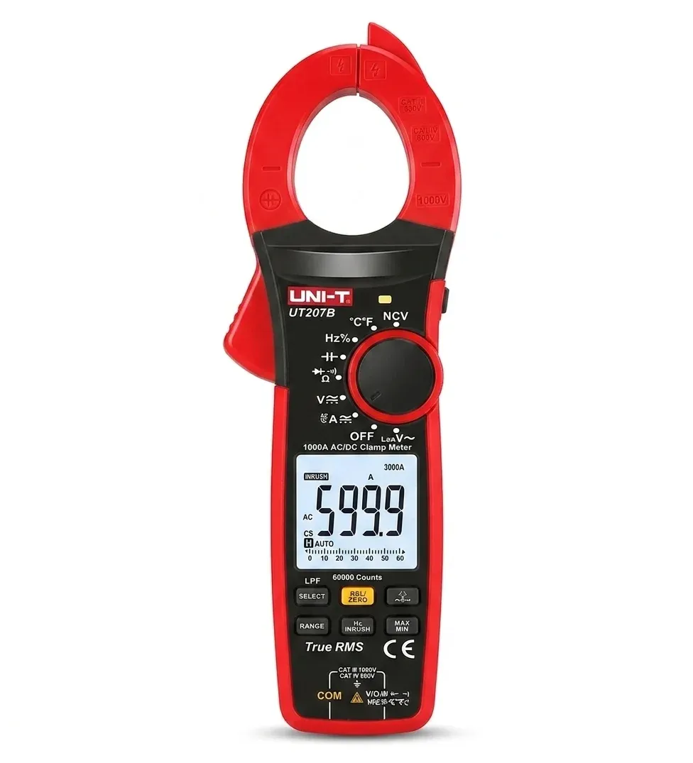 UNI-T UT207B Zangenmessgerät frontal freigestellt