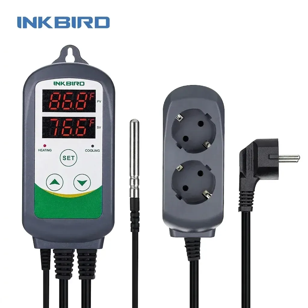 INKBIRD ITC-308 Temperaturregler mit Steckdosen