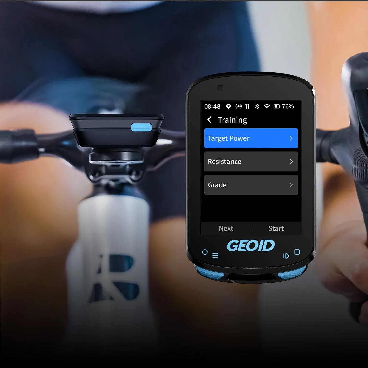 GEOID CC600 GPS-Fahrradcomputer mit Farbdisplay