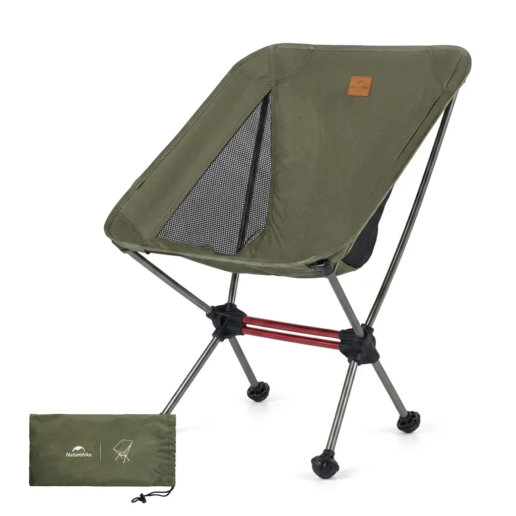 Naturehike ultraleichter Klappstuhl in Olivgrün