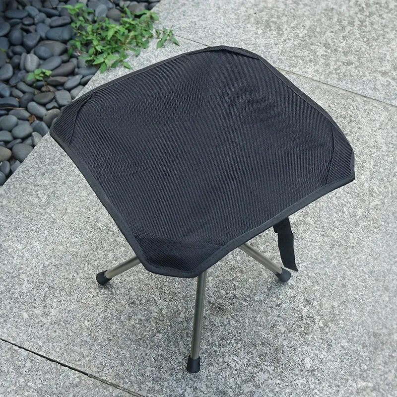 WESTTUNE faltbarer Outdoor-Hocker aus Edelstahl