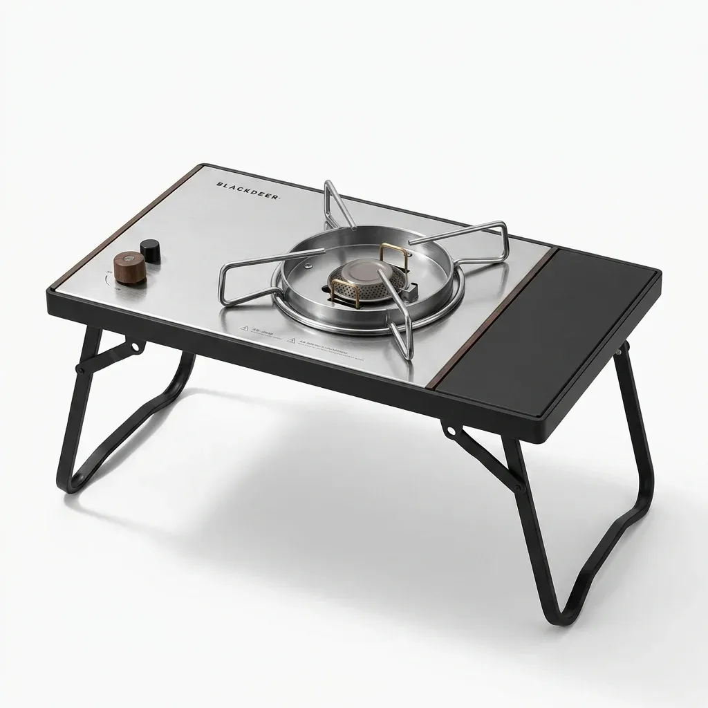 BLACKDEER faltbarer IGT-Campingtisch aus Aluminium