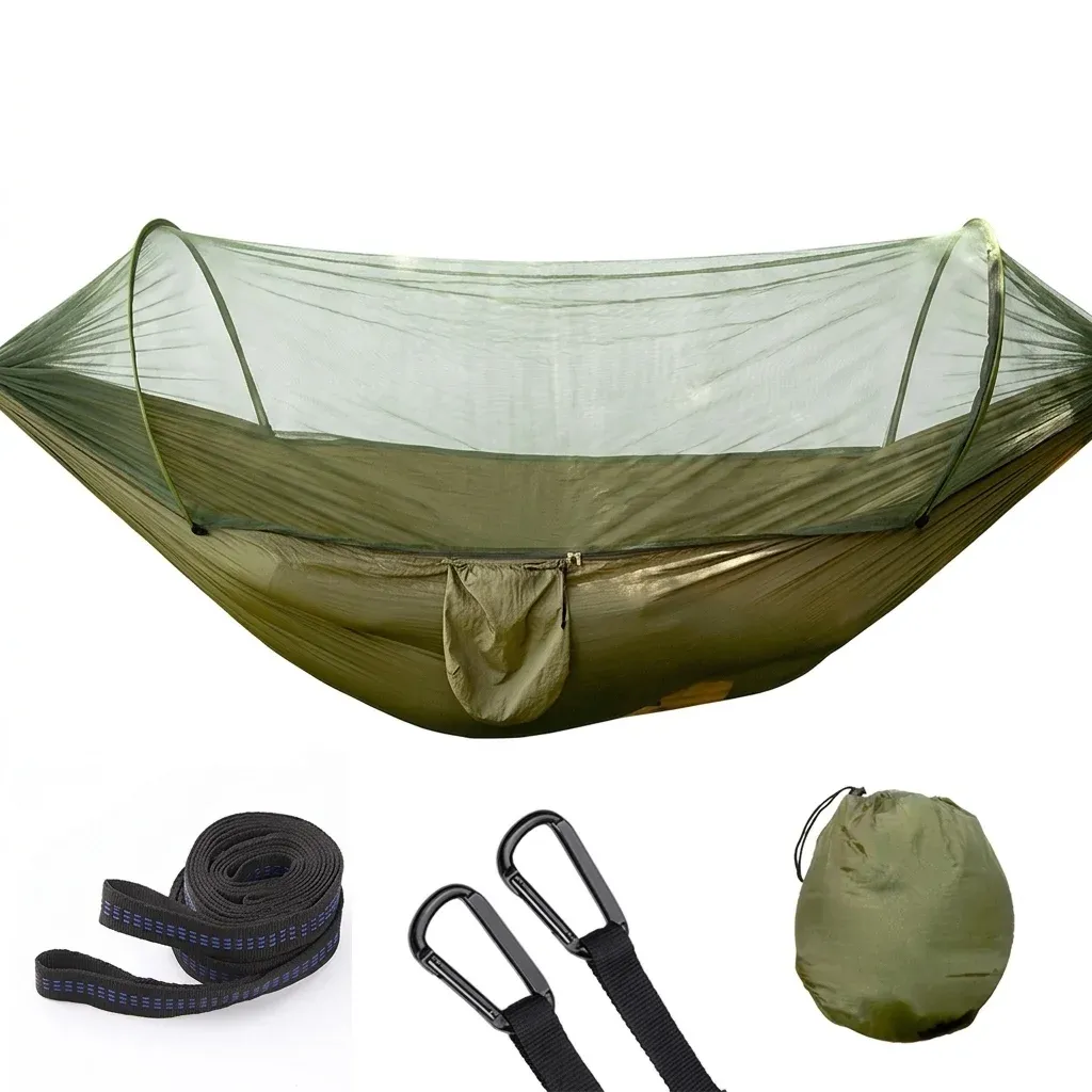 WESTTUNE Camping-Hängematte mit Moskitonetz