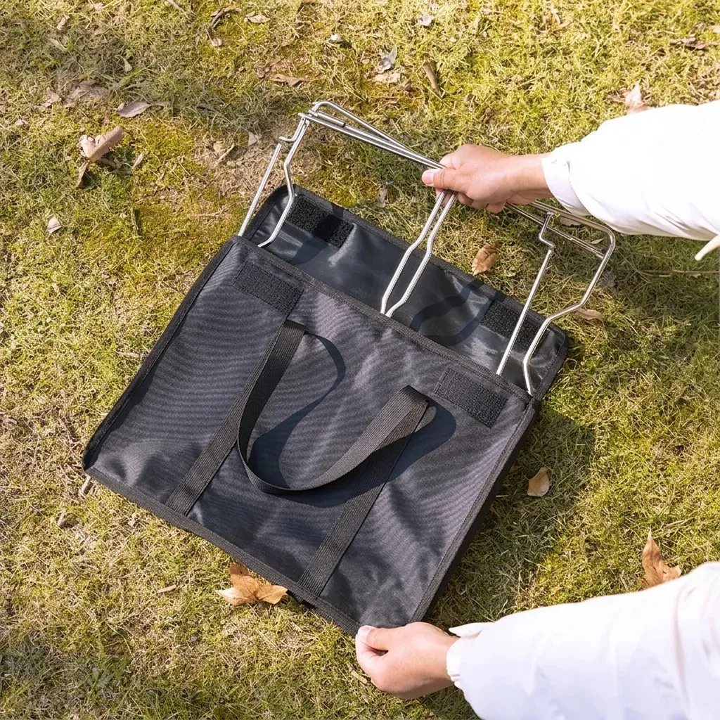 Klappbarer Camping Edelstahl-Brückenträger von CAMPINGMOON